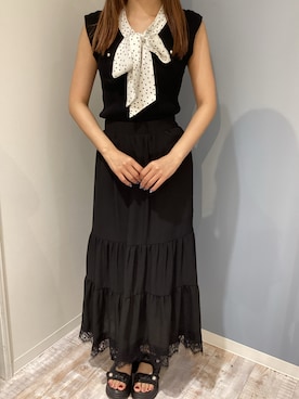 「MISCH MASCH（ミッシュマッシュ）のアイテム」を使った、河原町OPA店さん（レディース・160cm）の夏コーディネート