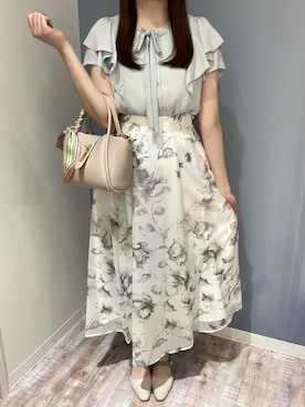 「MISCH MASCH（ミッシュマッシュ）のアイテム」を使った、河原町OPA店さん（レディース・155cm）の春コーディネート