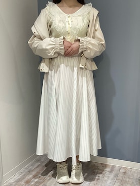 河原町OPA店さん（レディース・156cm）の春コーディネート