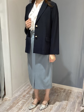 河原町OPA店さん(レディース・155cm)の春コーディネート