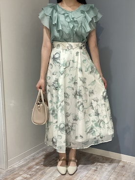 「ORiental TRaffic（オリエンタルトラフィック）のアイテム」を使った、河原町OPA店さん（レディース・160cm）の春コーディネート