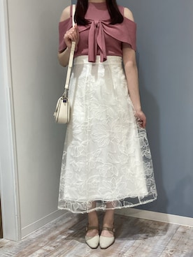 「ORiental TRaffic（オリエンタルトラフィック）のアイテム」を使った、河原町OPA店さん（レディース・160cm）の春コーディネート