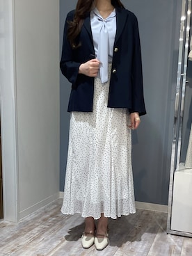 「ORiental TRaffic（オリエンタルトラフィック）のアイテム」を使った、河原町OPA店さん（レディース・155cm）の春コーディネート