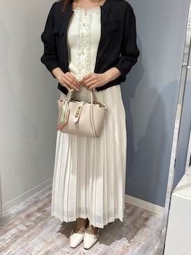 「MISCH MASCH（ミッシュマッシュ）のアイテム」を使った、河原町OPA店さん（レディース・160cm）の春コーディネート