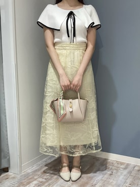 「ORiental TRaffic（オリエンタルトラフィック）のアイテム」を使った、河原町OPA店さん（レディース・160cm）の春コーディネート