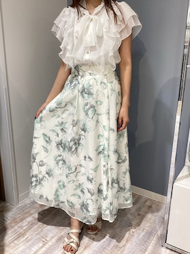 「MISCH MASCH（ミッシュマッシュ）のアイテム」を使った、河原町OPA店さん（レディース・160cm）の夏コーディネート
