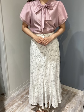 「MISCH MASCH（ミッシュマッシュ）のアイテム」を使った、河原町OPA店さん（レディース・160cm）の夏コーディネート