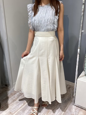 「MISCH MASCH（ミッシュマッシュ）のアイテム」を使った、河原町OPA店さん（レディース・160cm）の夏コーディネート