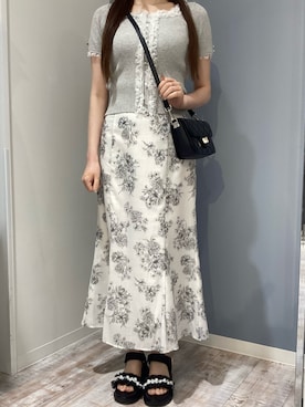 「MISCH MASCH（ミッシュマッシュ）のアイテム」を使った、河原町OPA店さん（レディース・160cm）の春コーディネート