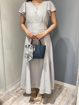 「フレアワンピース」｜河原町OPA店さん（レディース・155cm）の春コーディネート