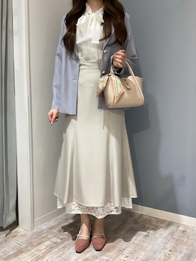 「出勤コーデ」｜河原町OPA店さん（レディース・160cm）の春コーディネート