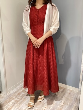 「フレアワンピース」｜河原町OPA店さん（レディース・155cm）の春コーディネート