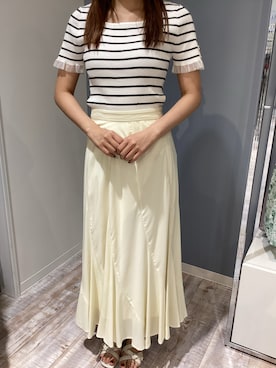 「MISCH MASCH（ミッシュマッシュ）のアイテム」を使った、河原町OPA店さん（レディース・160cm）の夏コーディネート