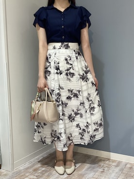 「ORiental TRaffic（オリエンタルトラフィック）のアイテム」を使った、河原町OPA店さん（レディース・160cm）の春コーディネート