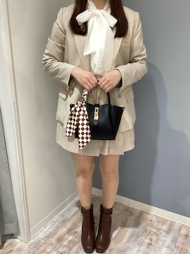 河原町OPA店さん(レディース・156cm)の春コーディネート