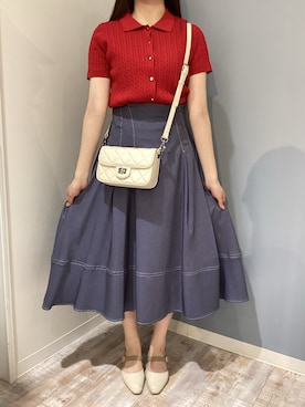 「ORiental TRaffic（オリエンタルトラフィック）のアイテム」を使った、河原町OPA店さん（レディース・160cm）の春コーディネート