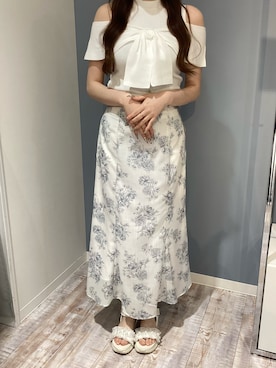 「MISCH MASCH（ミッシュマッシュ）のアイテム」を使った、河原町OPA店さん（レディース・160cm）の春コーディネート