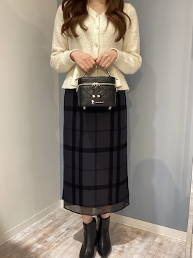 「MISCH MASCH（ミッシュマッシュ）のアイテム」を使った、河原町OPA店さん（レディース・160cm）の冬コーディネート