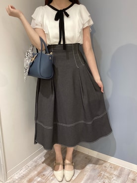 河原町OPA店さん（レディース・155cm）の春コーディネート