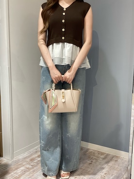 河原町OPA店さん(レディース・155cm)の夏コーディネート
