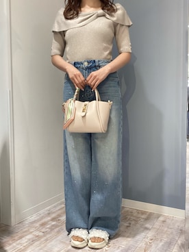 河原町OPA店さん（レディース・160cm）の春コーディネート