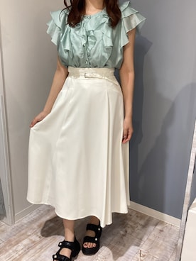 河原町OPA店さん（レディース・160cm）の夏コーディネート
