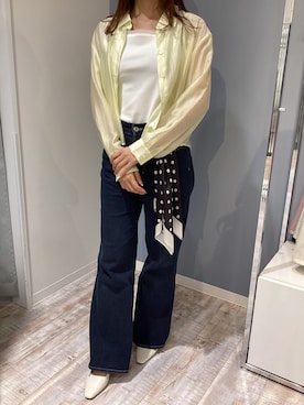 「MISCH MASCH（ミッシュマッシュ）のアイテム」を使った、河原町OPA店さん（レディース・155cm）の春コーディネート