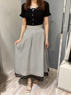 「MISCH MASCH（ミッシュマッシュ）のアイテム（スカート）」を使った、河原町OPA店さん（レディース・160cm）の春コーディネート