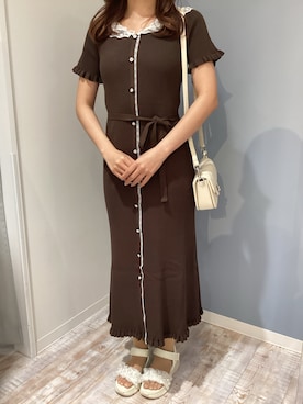 「MISCH MASCH（ミッシュマッシュ）のアイテム」を使った、河原町OPA店さん（レディース・160cm）の春コーディネート