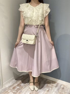 「ORiental TRaffic（オリエンタルトラフィック）のアイテム」を使った、河原町OPA店さん（レディース・160cm）の春コーディネート