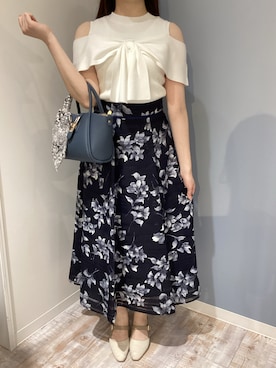 「ORiental TRaffic（オリエンタルトラフィック）のアイテム」を使った、河原町OPA店さん（レディース・160cm）の春コーディネート