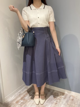 「ORiental TRaffic（オリエンタルトラフィック）のアイテム」を使った、河原町OPA店さん（レディース・160cm）の春コーディネート