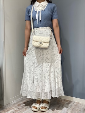 「MISCH MASCH（ミッシュマッシュ）のアイテム」を使った、河原町OPA店さん（レディース・160cm）の春コーディネート