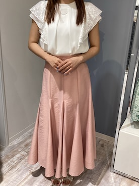 「MISCH MASCH（ミッシュマッシュ）のアイテム」を使った、河原町OPA店さん（レディース・160cm）の夏コーディネート