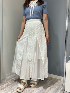 「MISCH MASCH（ミッシュマッシュ）のアイテム」を使った、河原町OPA店さん（レディース・160cm）の春コーディネート