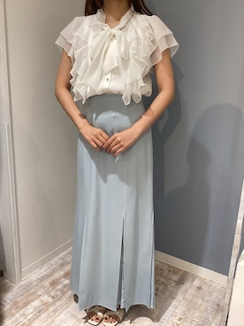 「MISCH MASCH（ミッシュマッシュ）のアイテム」を使った、河原町OPA店さん（レディース・160cm）の夏コーディネート