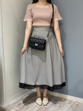 「MISCH MASCH（ミッシュマッシュ）のアイテム（スカート）」を使った、河原町OPA店さん（レディース・160cm）の春コーディネート