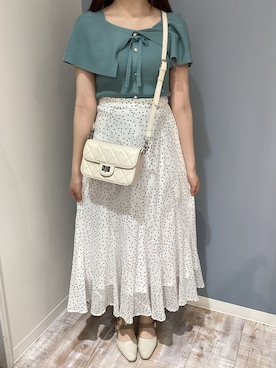 河原町OPA店さん（レディース・155cm）の春コーディネート