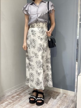 「MISCH MASCH（ミッシュマッシュ）のアイテム」を使った、河原町OPA店さん（レディース・160cm）の春コーディネート