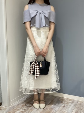 「ORiental TRaffic（オリエンタルトラフィック）のアイテム」を使った、河原町OPA店さん（レディース・160cm）の春コーディネート