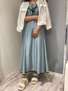 「MISCH MASCH（ミッシュマッシュ）のアイテム」を使った、河原町OPA店さん（レディース・160cm）の春コーディネート