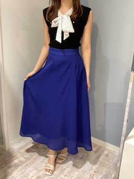 「MISCH MASCH（ミッシュマッシュ）のアイテム（スカート）」を使った、河原町OPA店さん（レディース・160cm）の春コーディネート