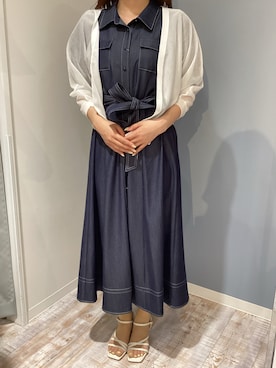 「MISCH MASCH（ミッシュマッシュ）のアイテム（トップス）」を使った、河原町OPA店さん（レディース・155cm）の春コーディネート