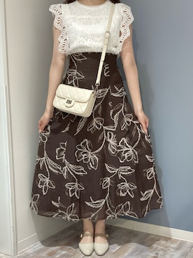 「MISCH MASCH（ミッシュマッシュ）のアイテム」を使った、河原町OPA店さん（レディース・160cm）の春コーディネート