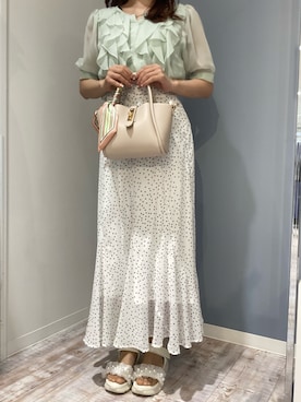 「MISCH MASCH（ミッシュマッシュ）のアイテム」を使った、河原町OPA店さん（レディース・160cm）の春コーディネート