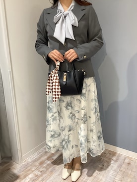 河原町OPA店さん(レディース・155cm)の春コーディネート