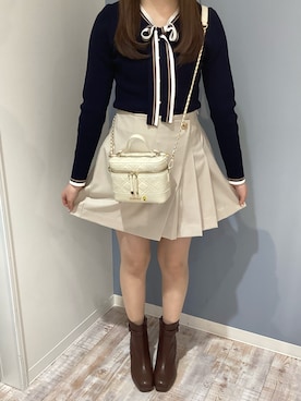 河原町OPA店さん（レディース・155cm）の春コーディネート