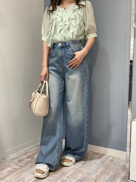 「MISCH MASCH（ミッシュマッシュ）のアイテム」を使った、河原町OPA店さん（レディース・160cm）の春コーディネート