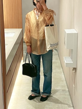 「Oblada（オブラダ）のアイテム」を使った、ahiroさん（レディース・165cm）の秋コーディネート