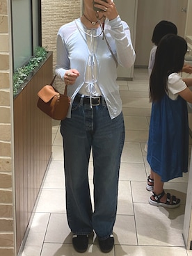 「Ch!iii BAG（チーバック）のアイテム」を使った、ahiroさん（骨格ウェーブ・レディース・165cm）の夏コーディネート